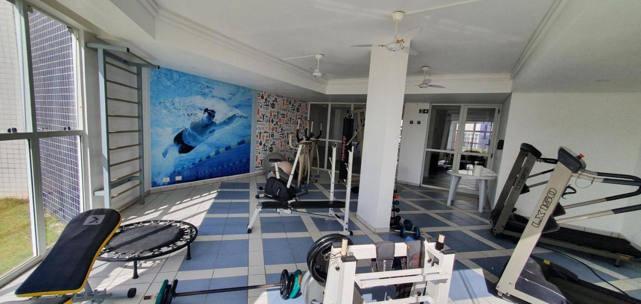 Resort Cambuhy Apto frente ao mar piscina academia esportes-não tem roupa cama e banho Matinhos Exterior foto